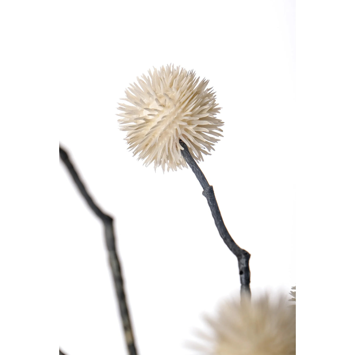 Ramo artificial de Pompones de 52 cm, color crema
