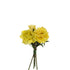 Ramo artificial de Rosas de 33 cm, color amarillo