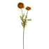 Ranúnculo artificial de 70 cm, color naranja