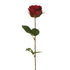 Rosa artificial Mediana de 69 cm, color rojo y pálido