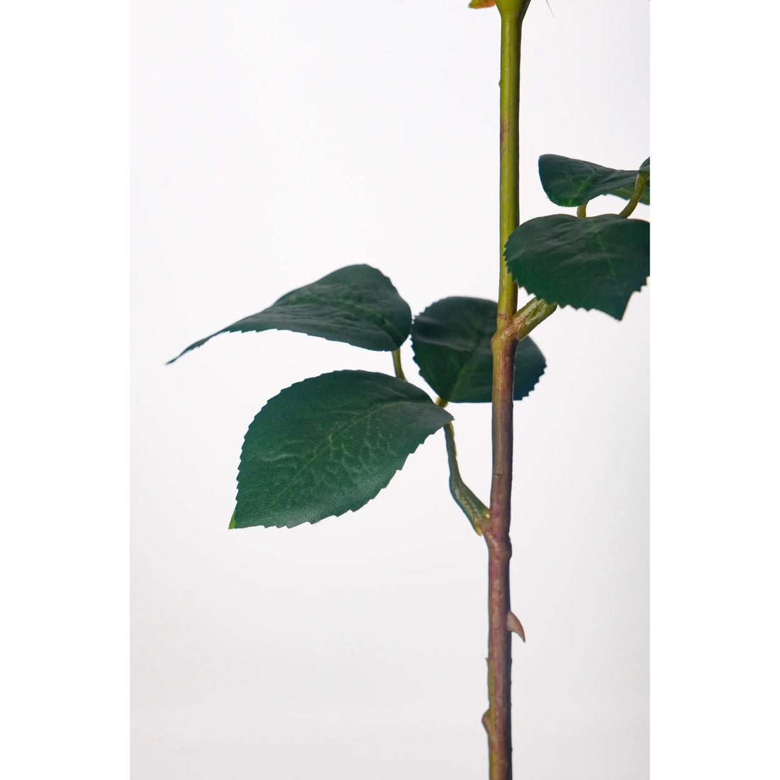 Rosa Ecuador artificial Cerrada de 44 cm, color rosa fuerte