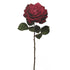 Rosa Inglesa artificial de 45 cm, color rojo fuerte