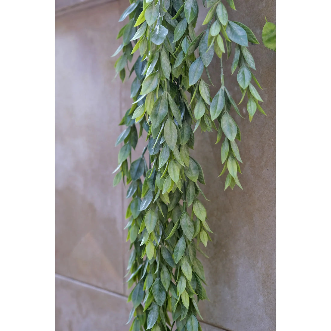 Sedum artificial Colgante de 88 cm, color verde