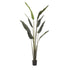 Strelitzia artificial de 165 cm, color verde