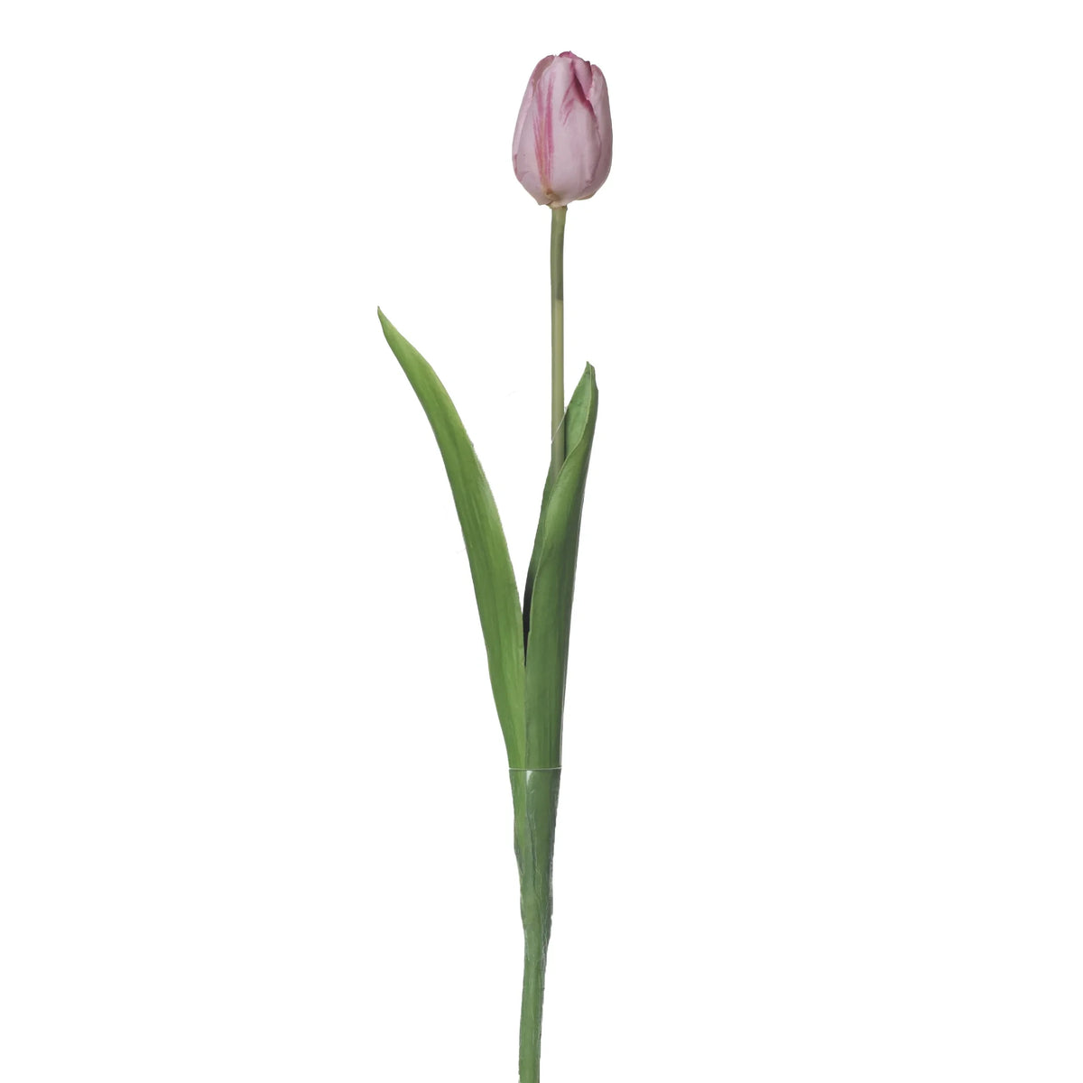 Tulipán artificial de 43 cm, color rosa fuerte