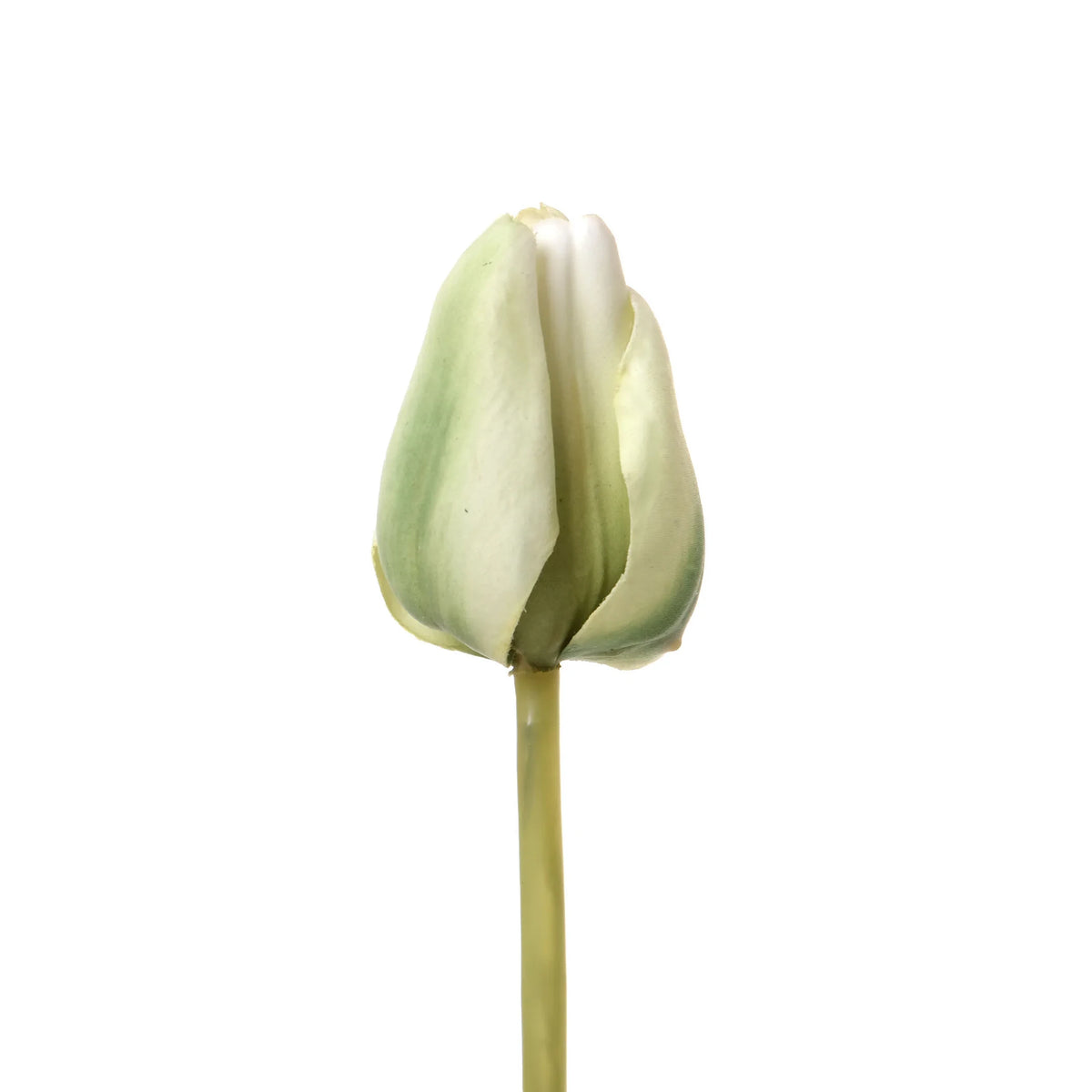 Tulipán artificial de 43 cm, color verde