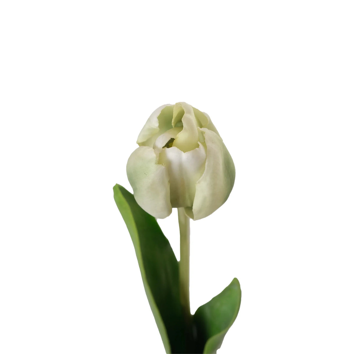 Tulipán artificial de 43 cm, color verde