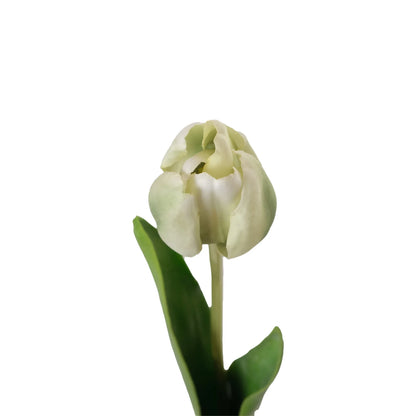 Tulipán artificial de 43 cm, color verde
