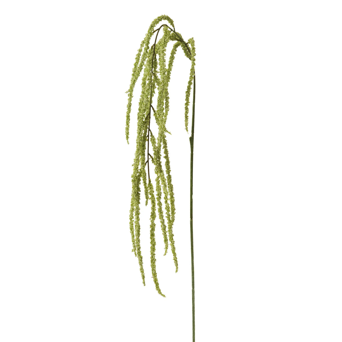 Vara de Amaranthus artificial Colgante de 106 cm, color blanco