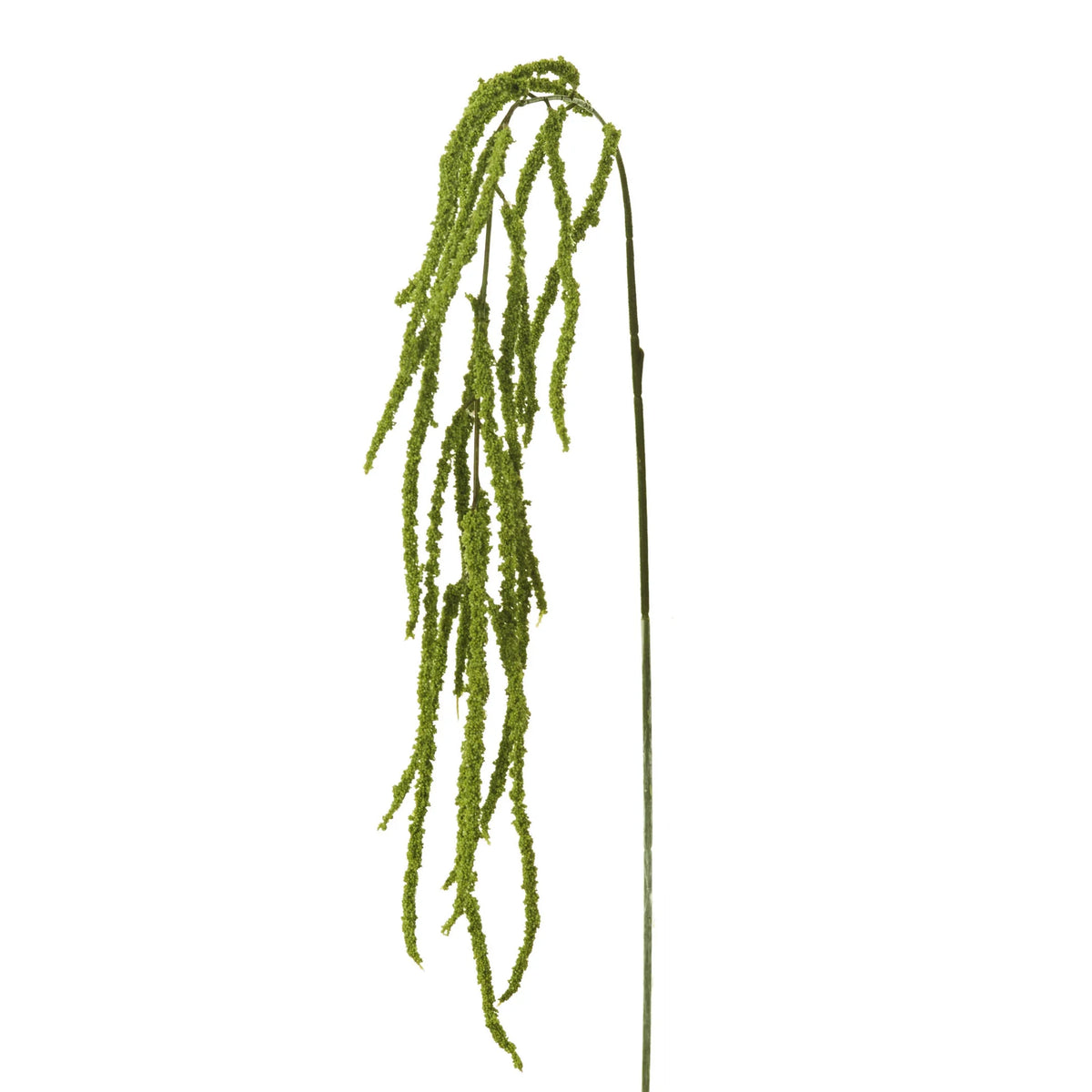 Vara de Amaranthus artificial Colgante de 106 cm, color verde