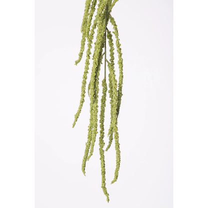 Vara de Amaranthus artificial Colgante de 106 cm, color verde