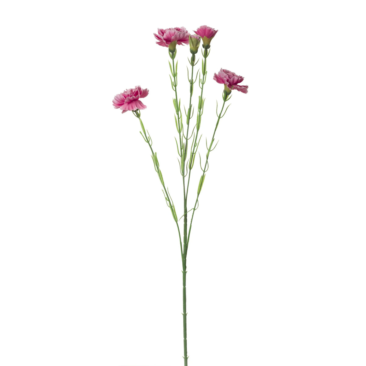Vara de Clavelina artificial de 60 cm, color rosa