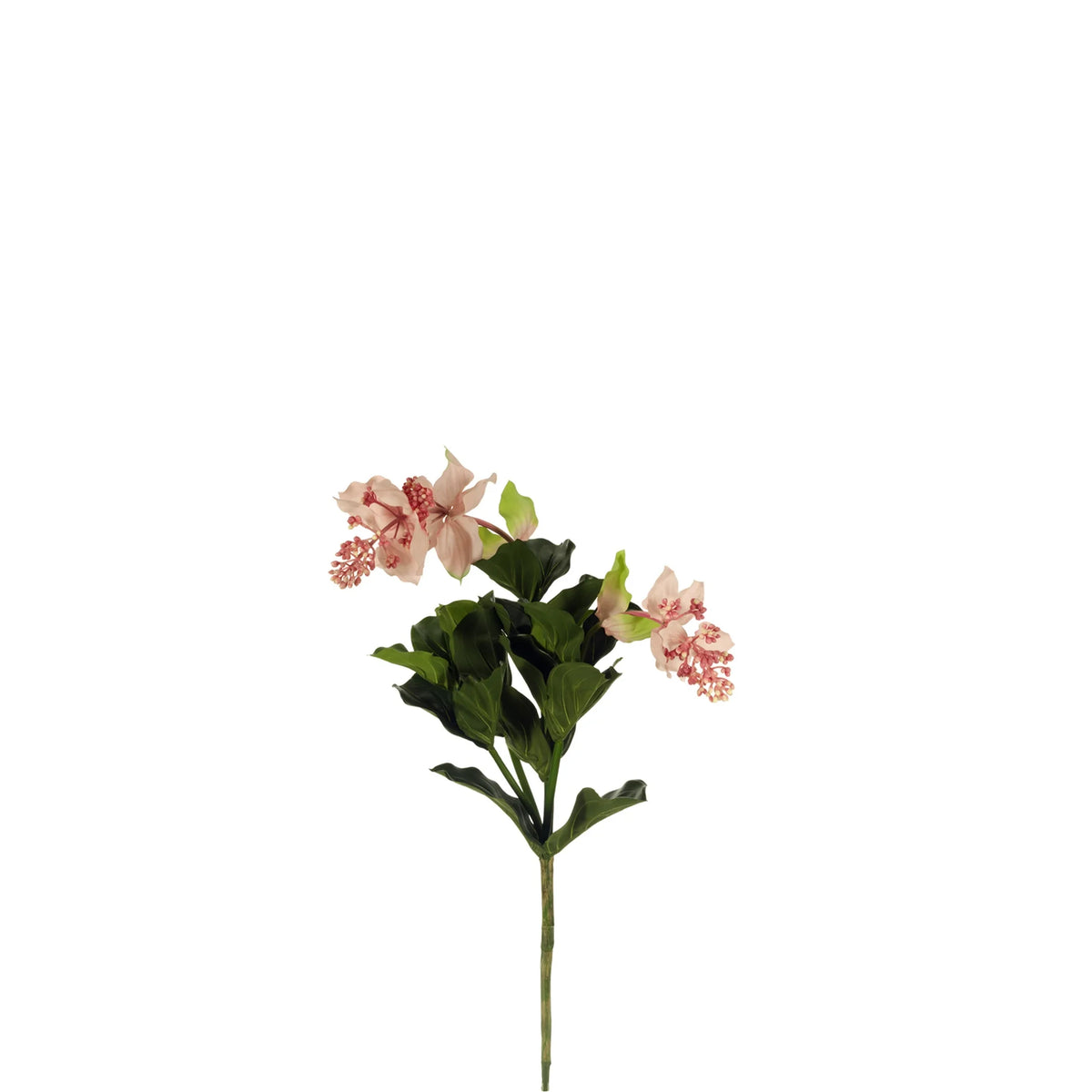 Vara de Medinilla artificial de 104 cm, color rosa