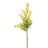 Vara de Mimosa artificial de 57 cm, color amarillo