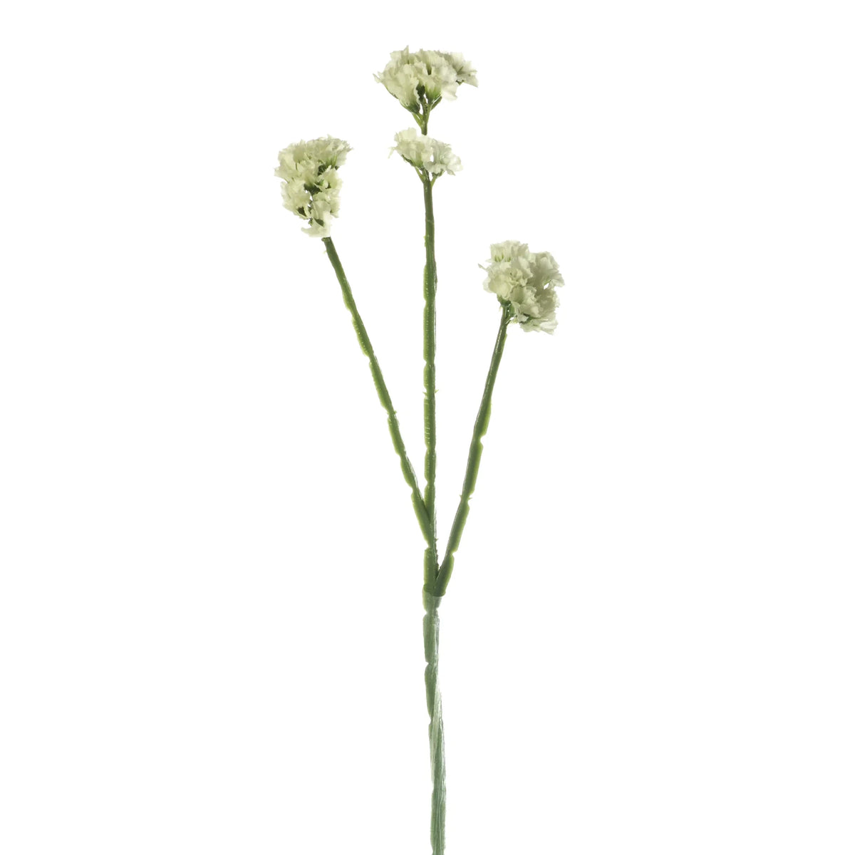 Vara de Statice artificial de 45 cm, color blanco