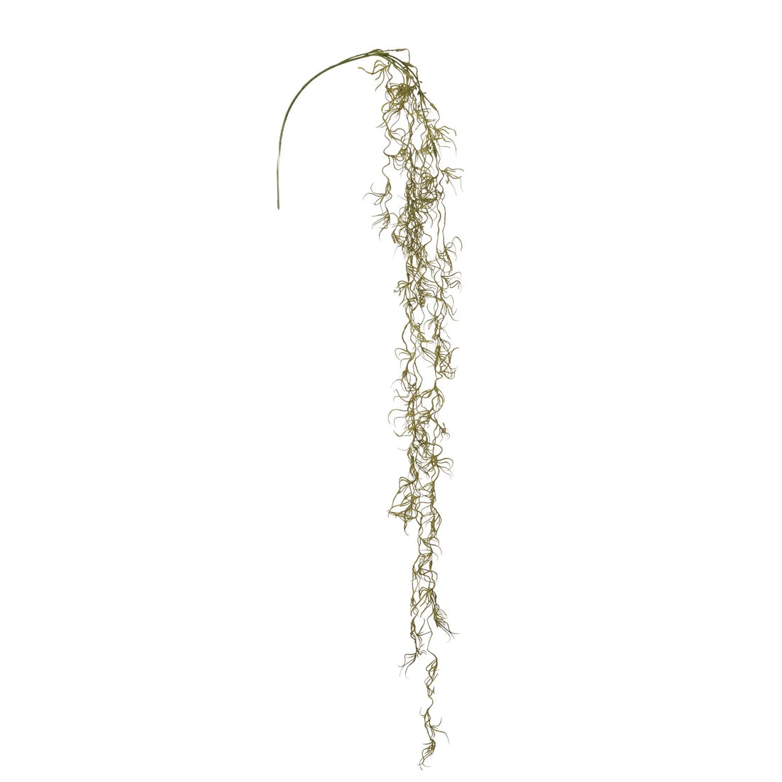 Vara de Tillandsia artificial Colgante de 125 cm, color verde